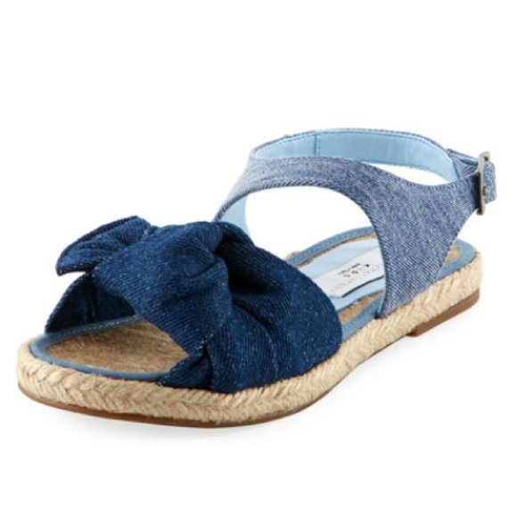 Stella McCartney Kids Other - Stella McCartney Rori Denim Espadrille Sandal | Kids 5.5 | NEW